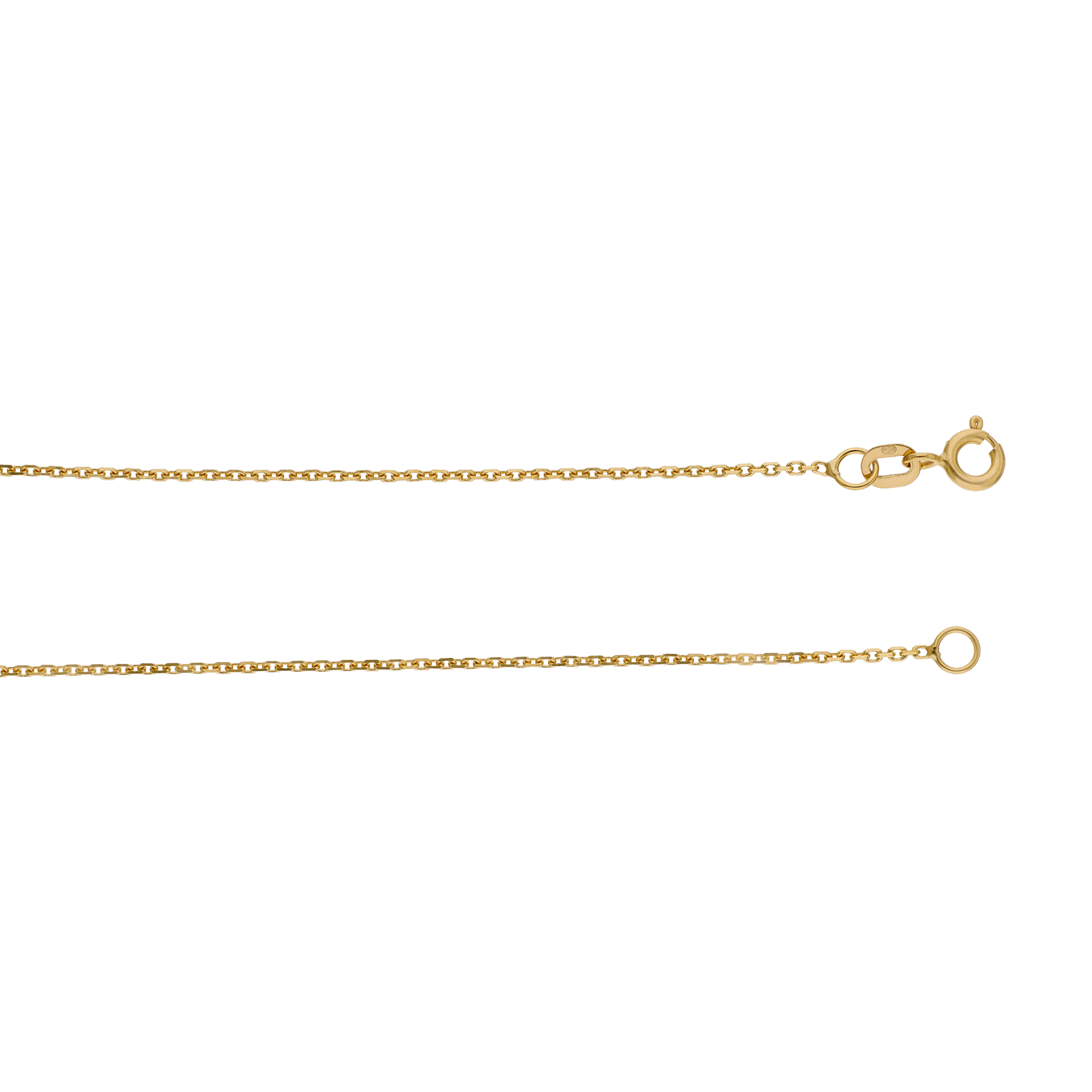 Collier forçat Diamanté 1.2 mm 45 centimètres