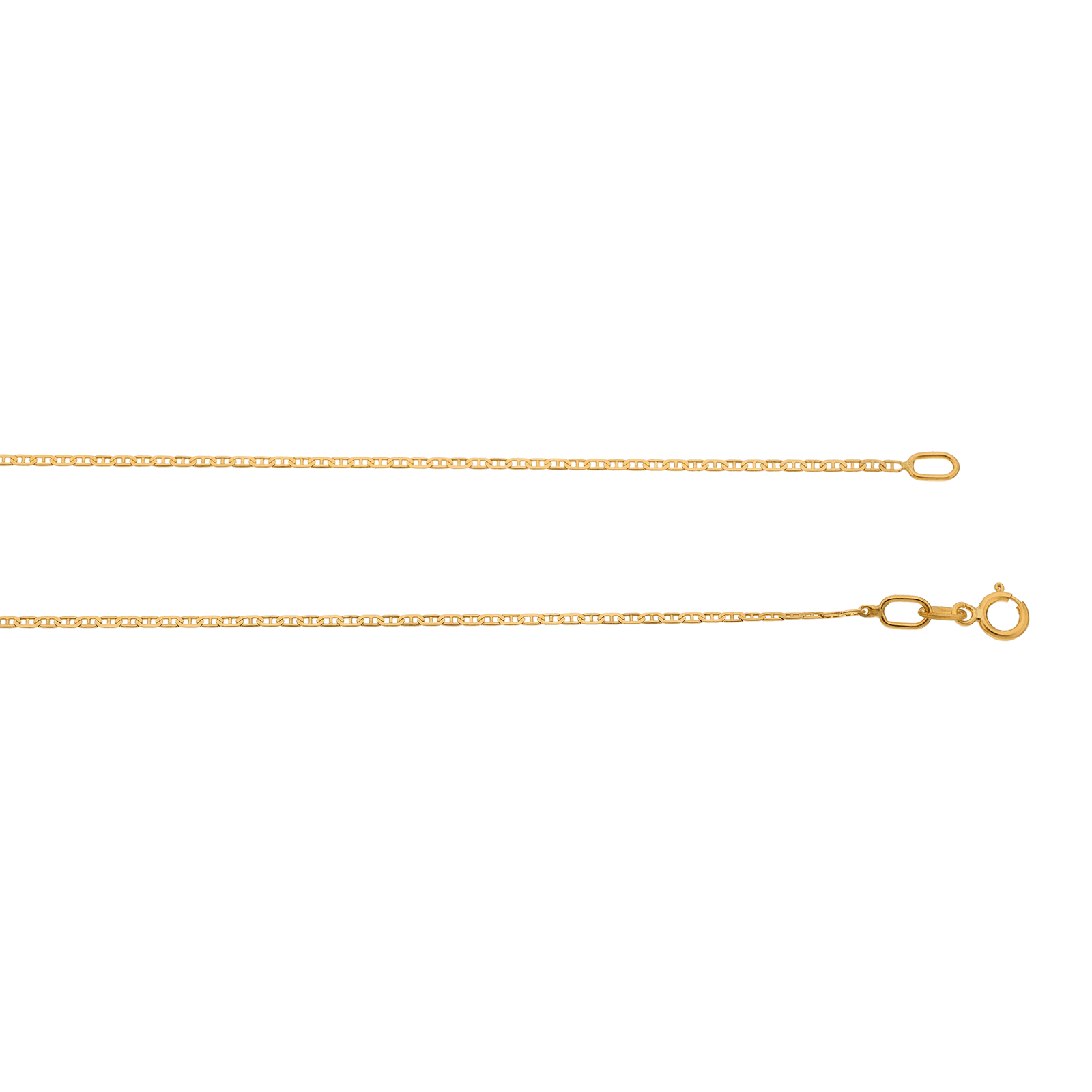 Collier marine battue 1.1 mm 45cm