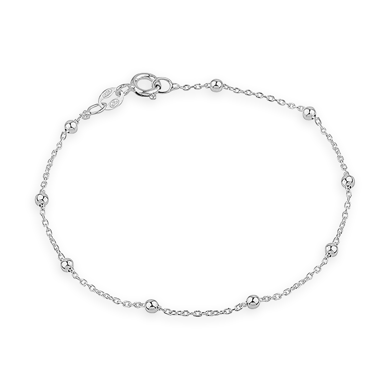 Bracelet Argent925 Grain D'argent