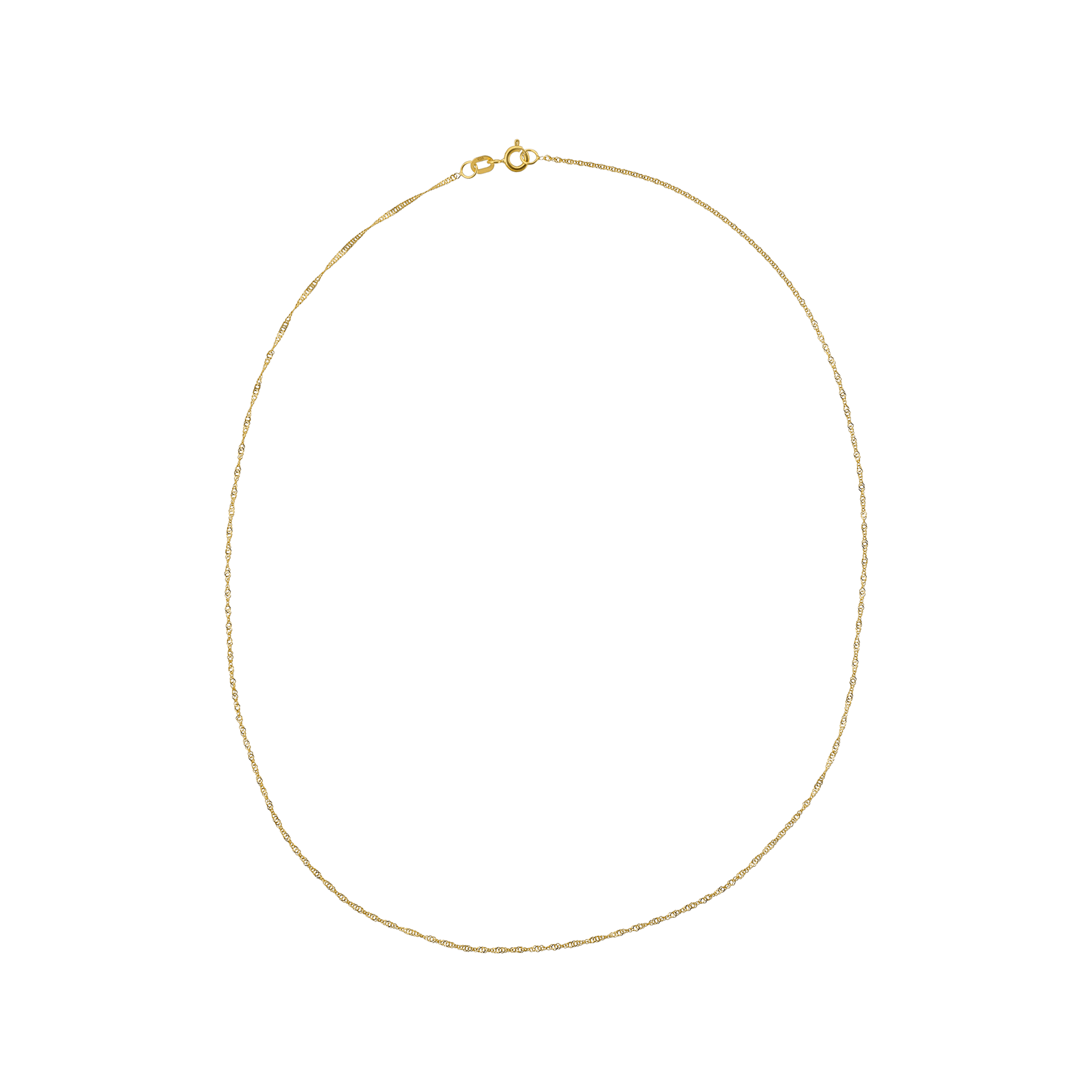 Collier singapour 1.2 millimètres 45 centimètres