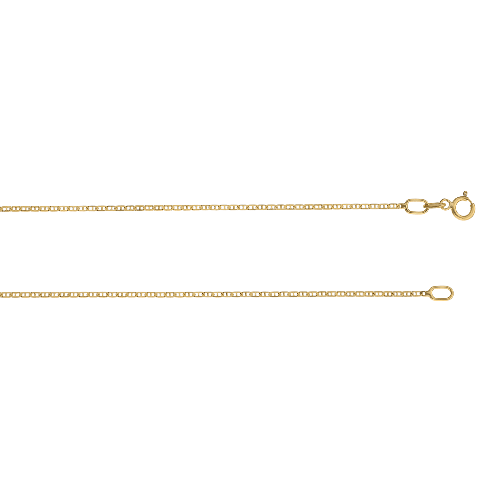 Collier marine battue 1.1 mm 50cm