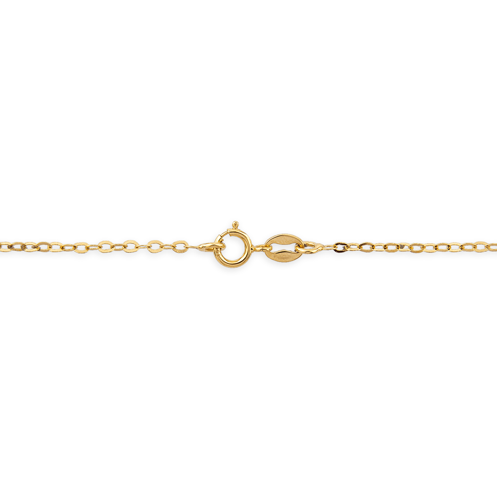 Bracelet bracelet plaque fine /plongeur forçat clair + 5 grenats 19cm