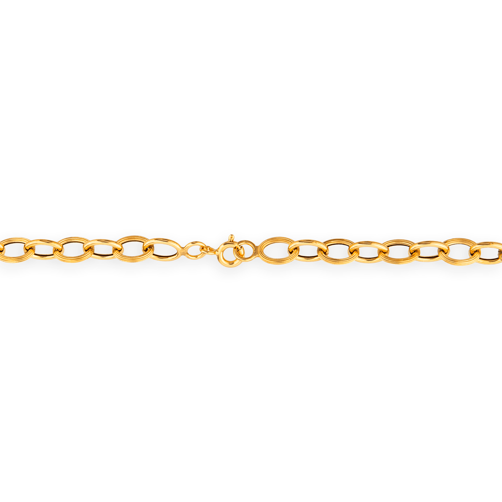 Collier or maille forçat antillais