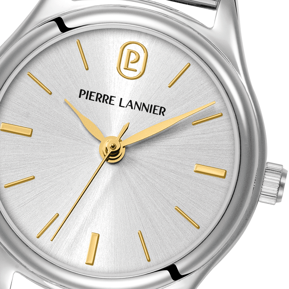 Montre Femme PYA Argenté Cadran Argenté Bracelet Acier milanais Argenté 12 MM