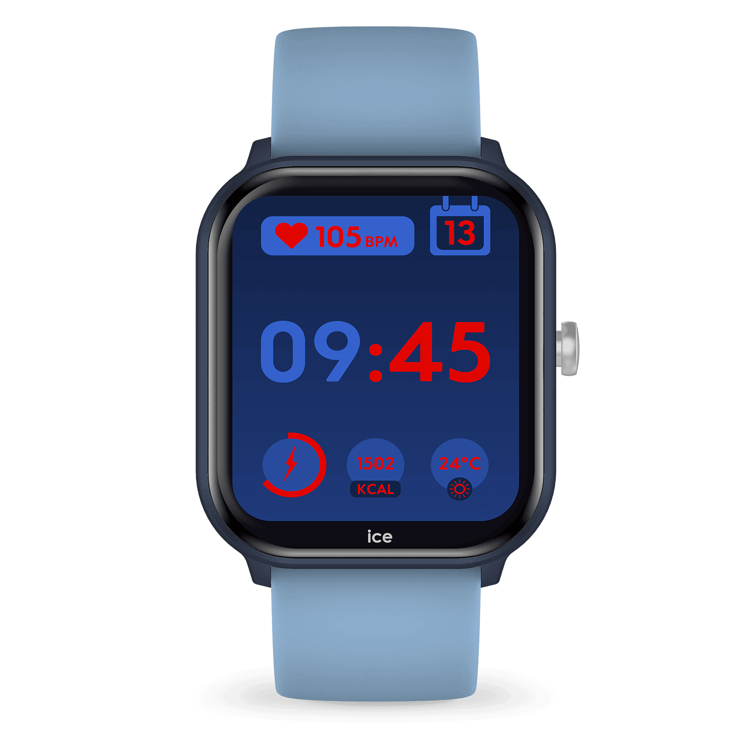 Ice Watch ICE smart junior 3.0 — Bleu et bleu clair, écran AMOLED 1,75"