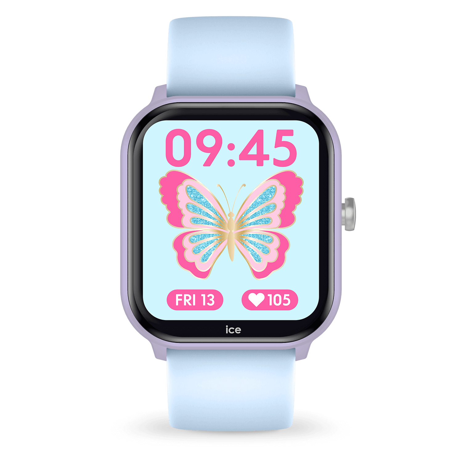 Ice Watch ICE smart junior 3.0 — Violet et bleu doux, écran AMOLED 1,75"