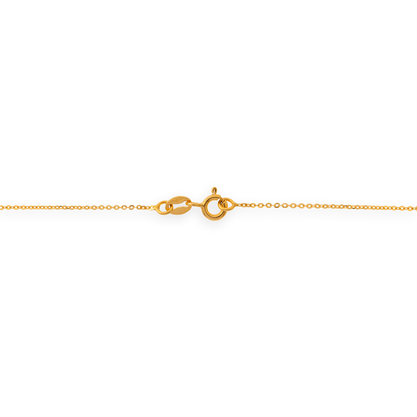 Collier or chaîne nœud forçat antillais