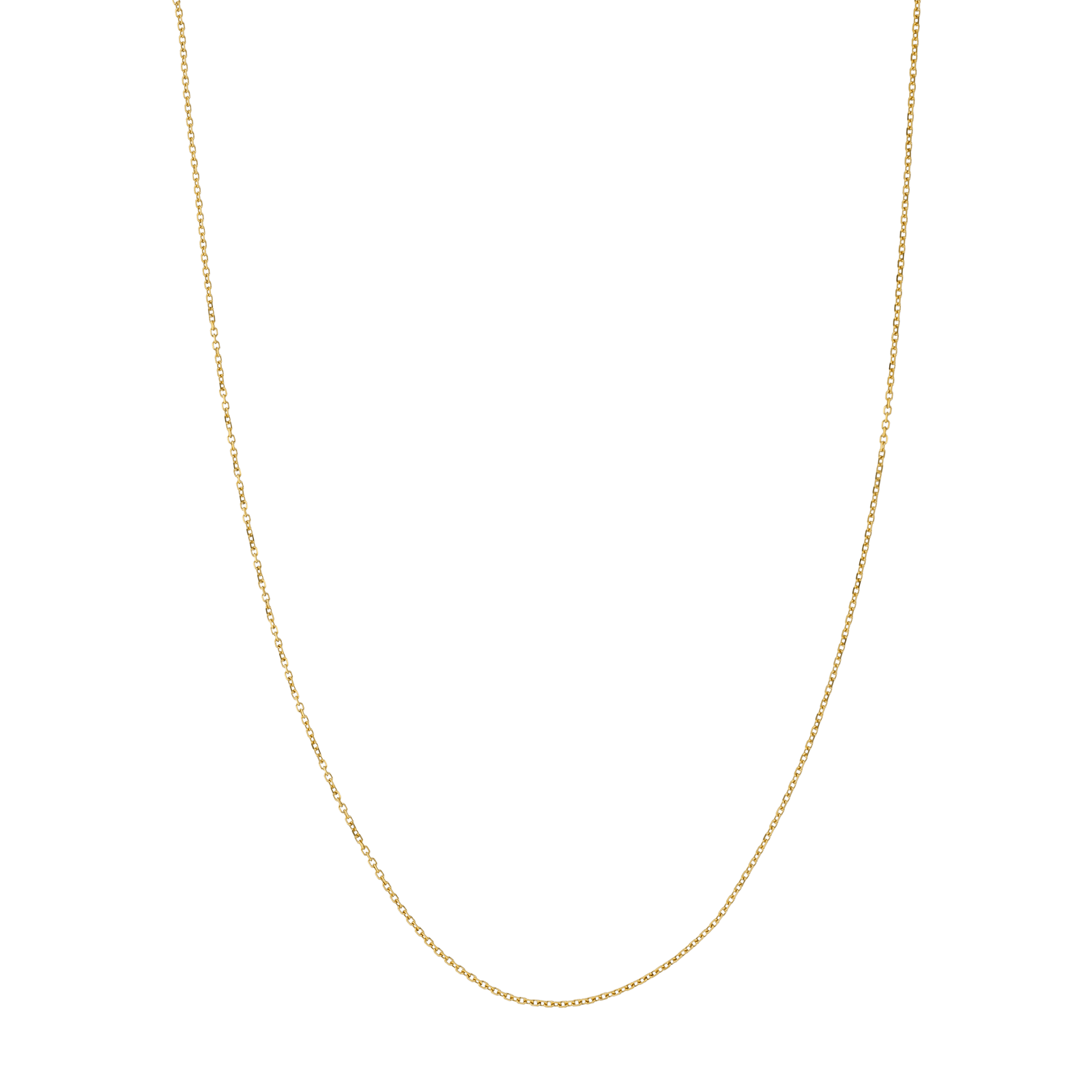 Collier forçat Diamanté 0.8 millimètres 40 centimètres