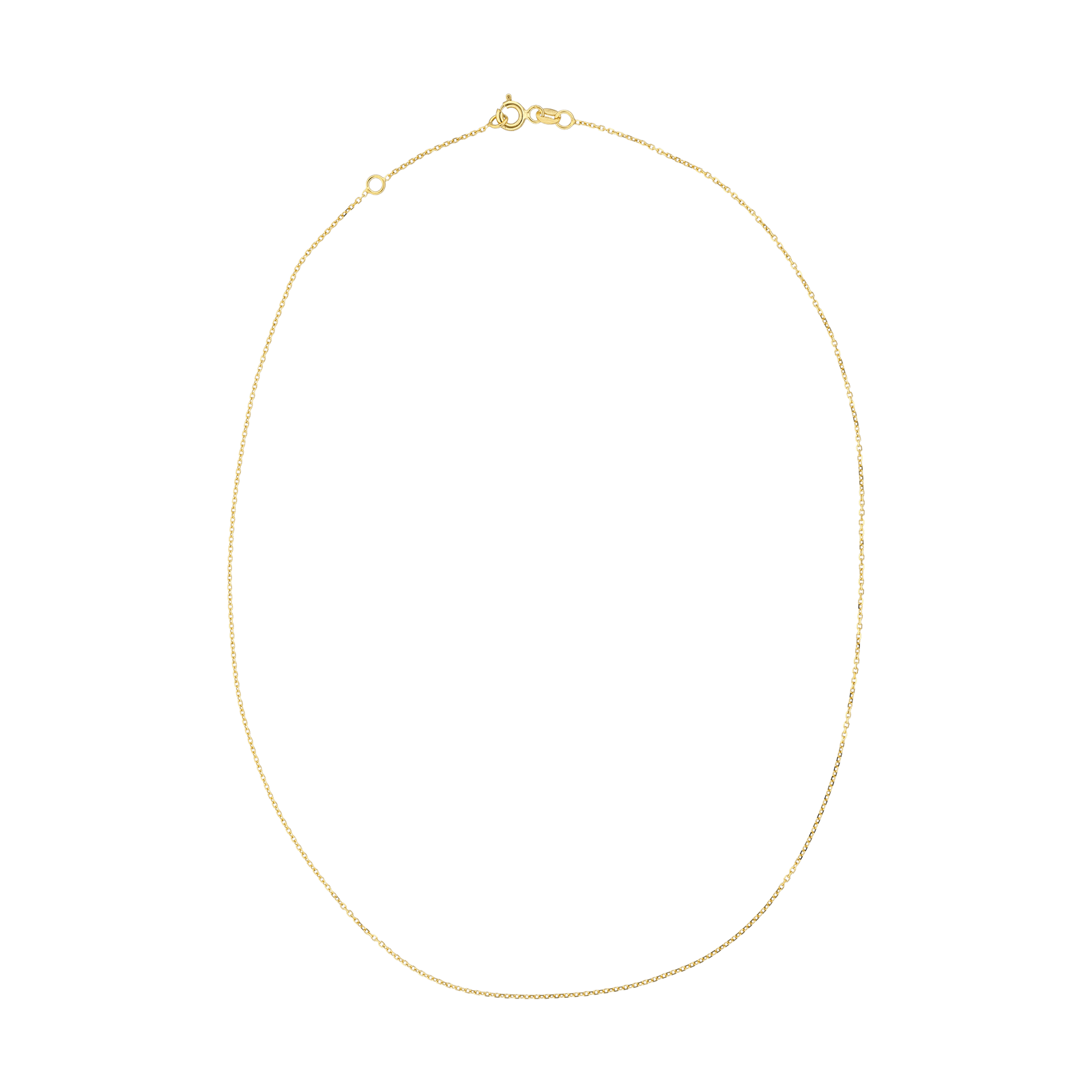 Collier forçat Diamanté 0.8 millimètres 40 centimètres