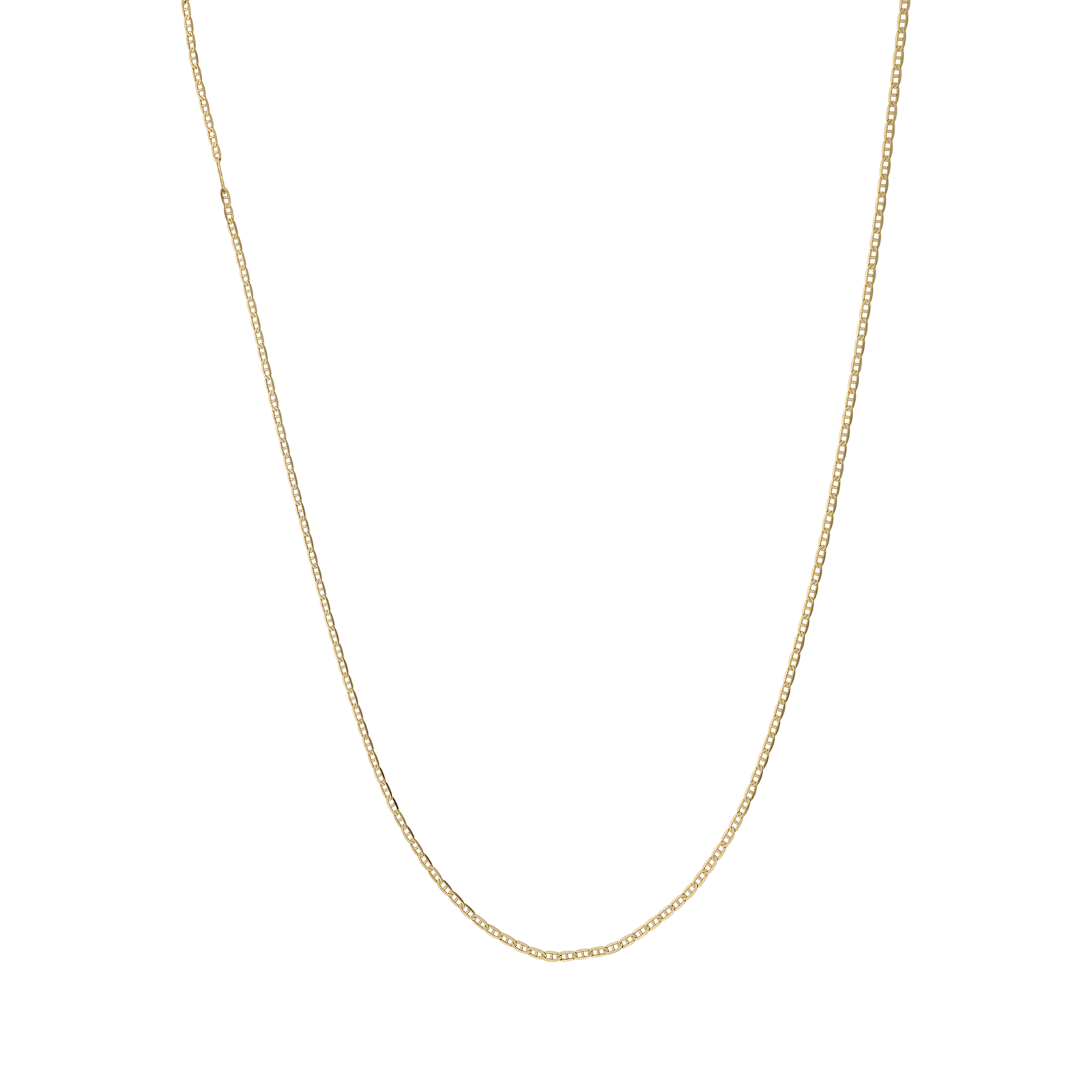 Collier marine battue 1.5mm 45cm