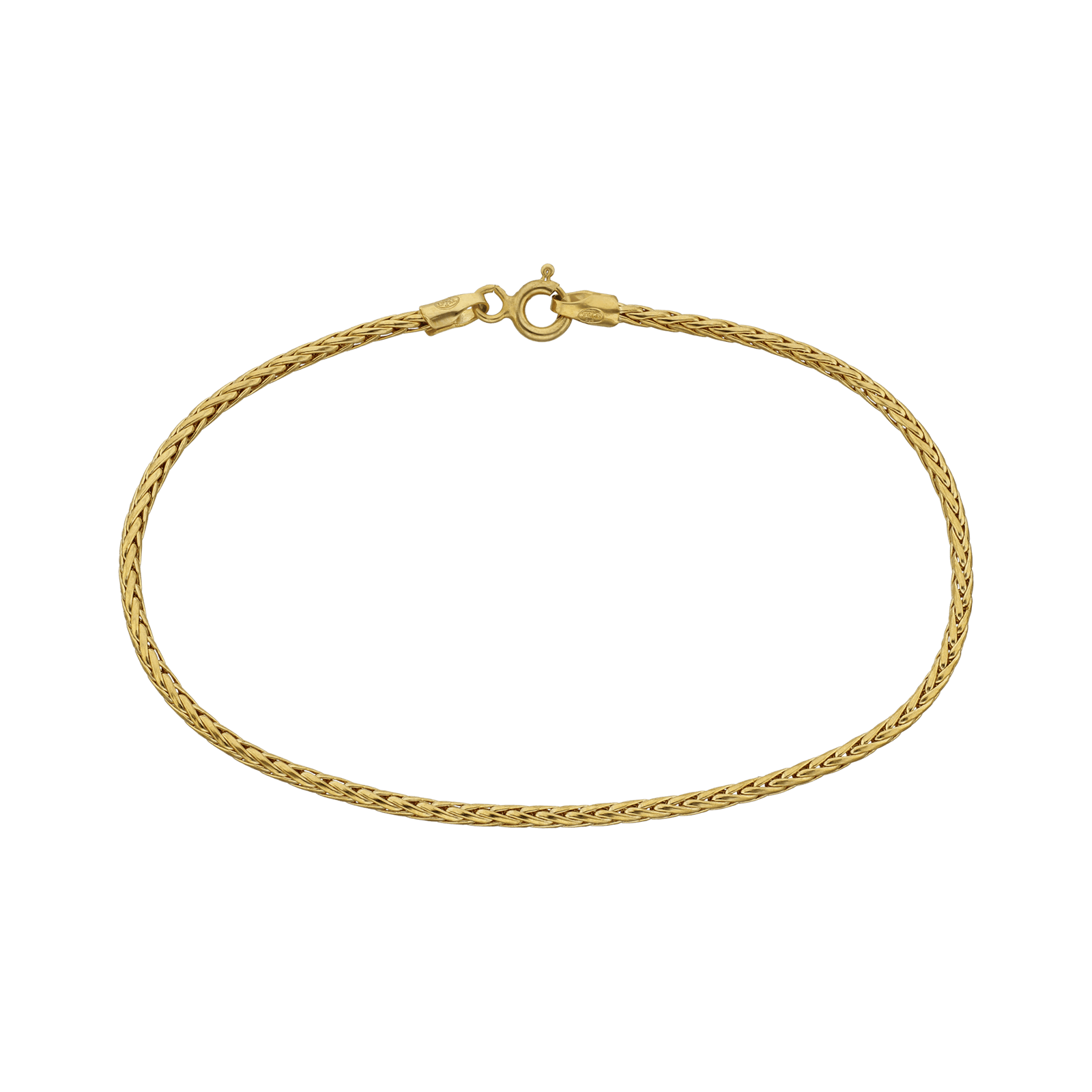Bracelet palmier creux 2.0mm 18cm