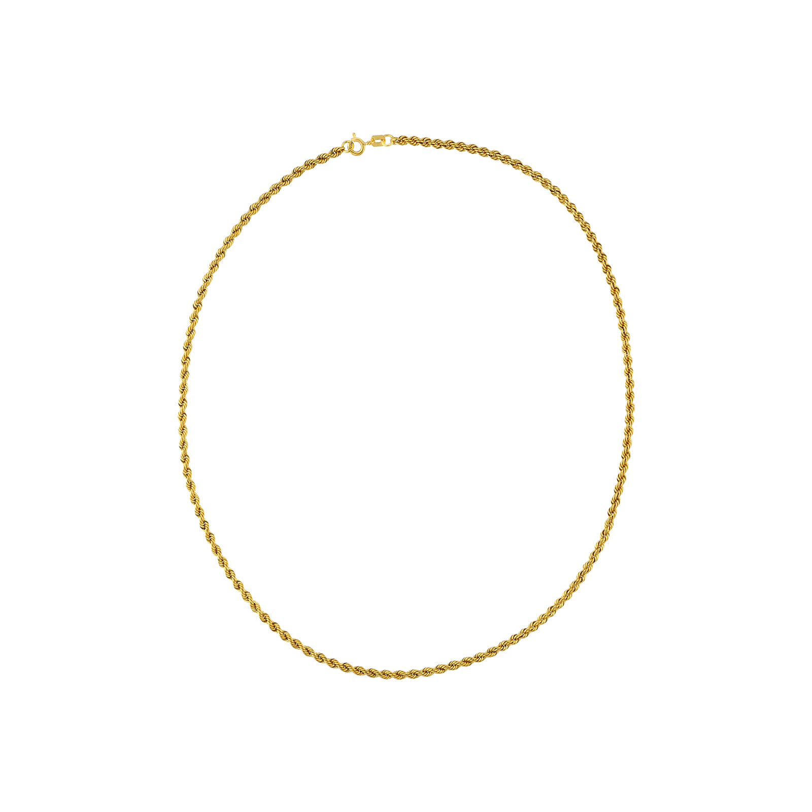 Collier corde légère 2.7 millimètres 45 centimètres