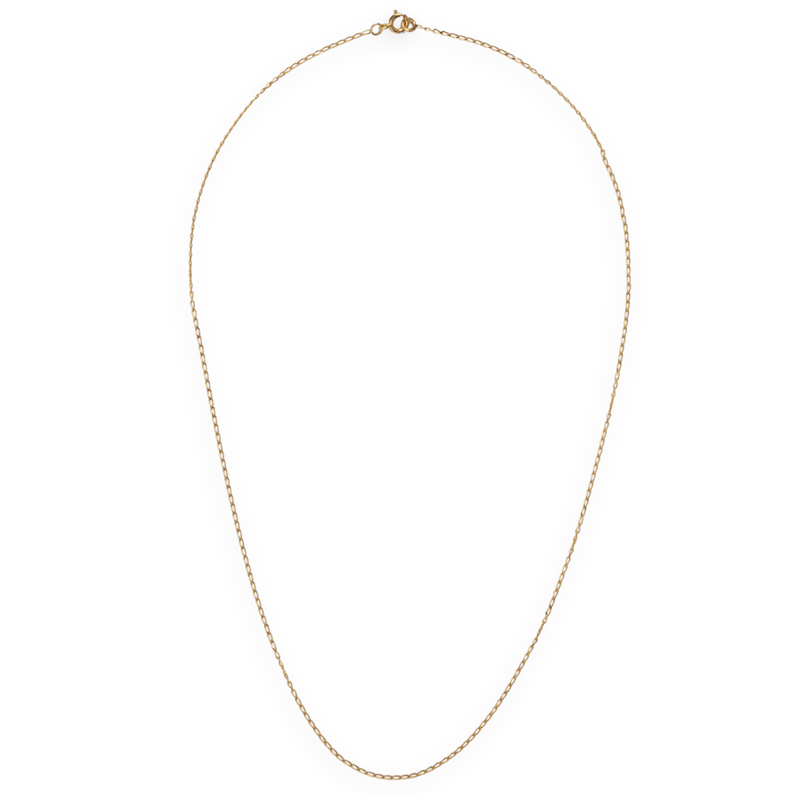 Collier chaîne or maille gourmette