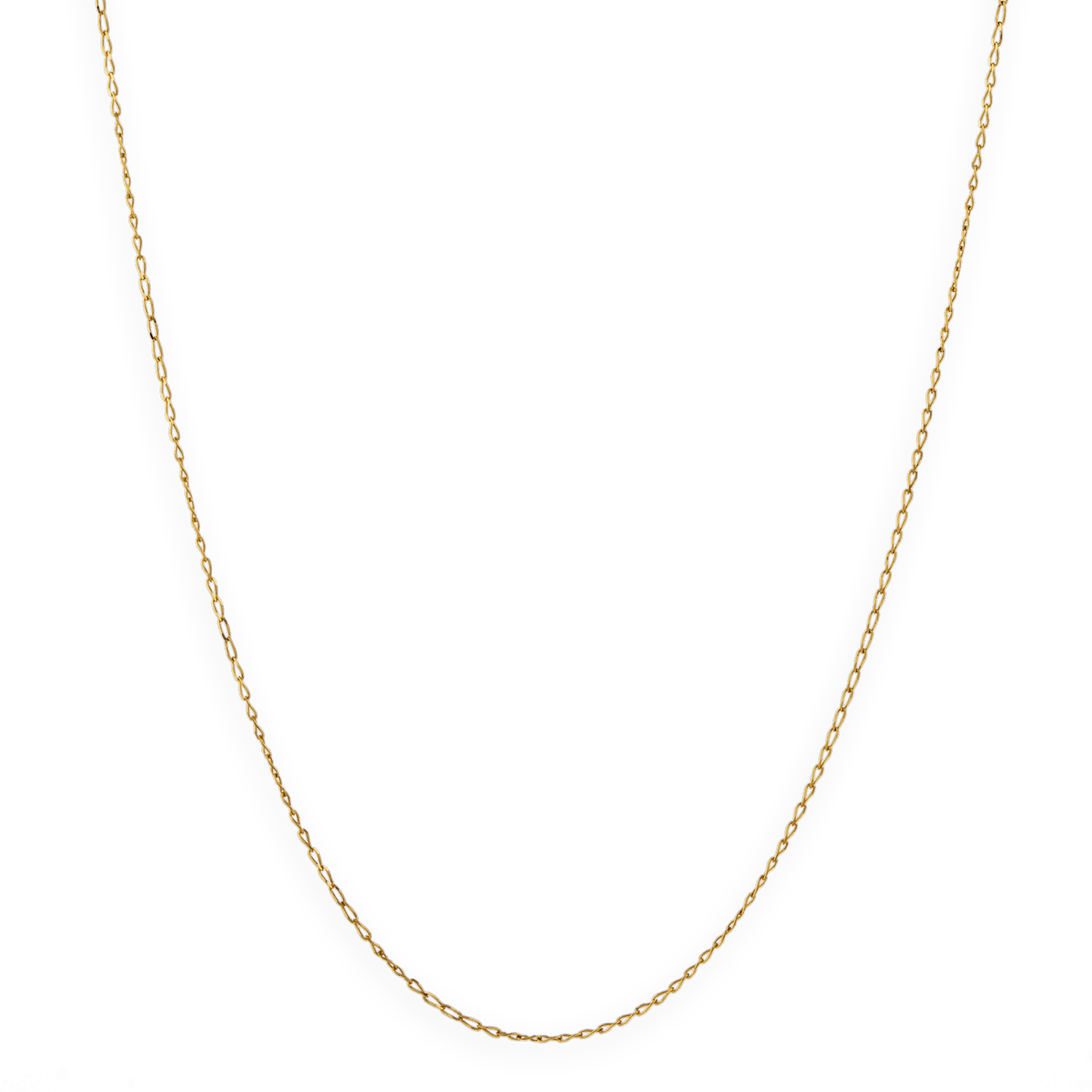 Collier chaîne or maille gourmette