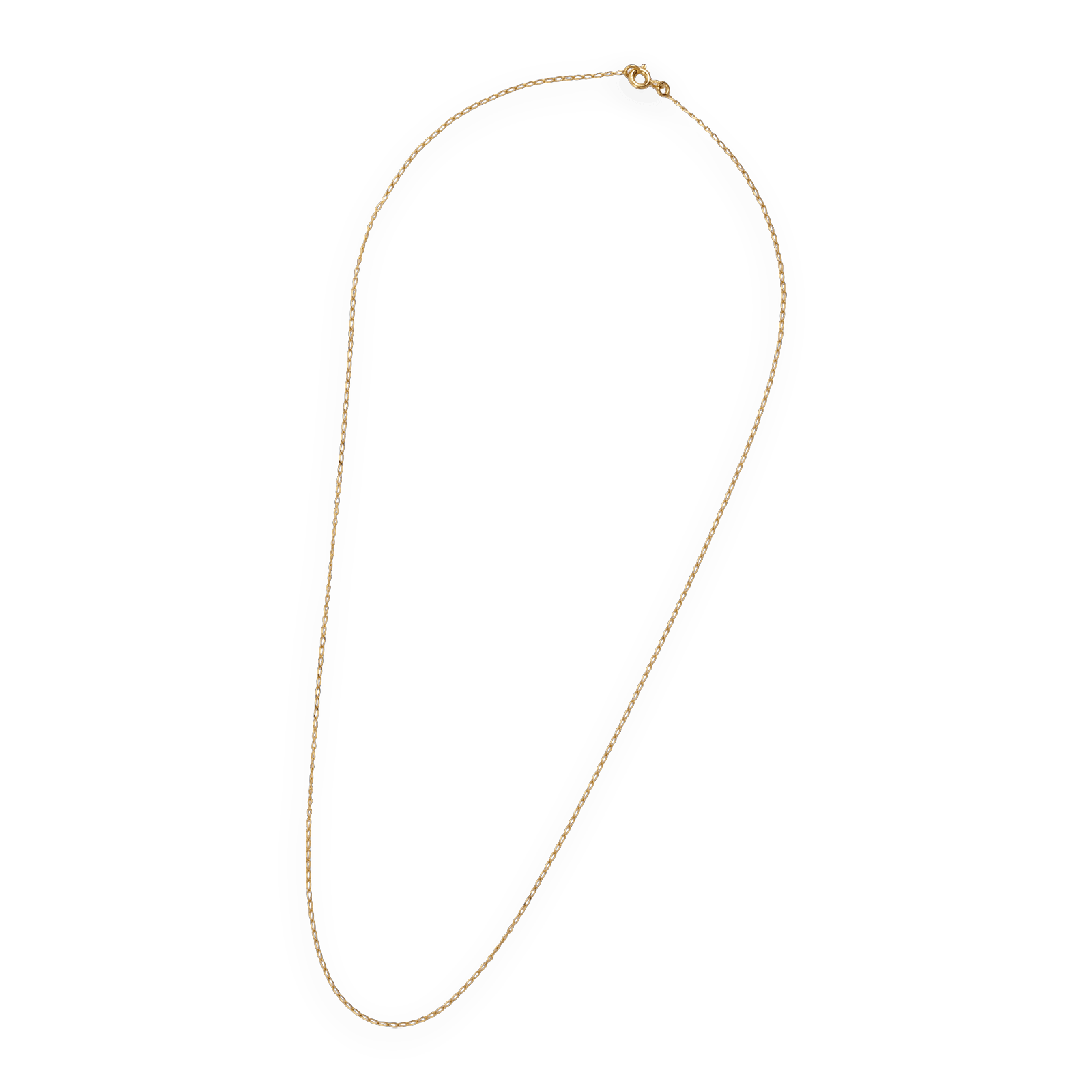 Collier chaîne or maille gourmette