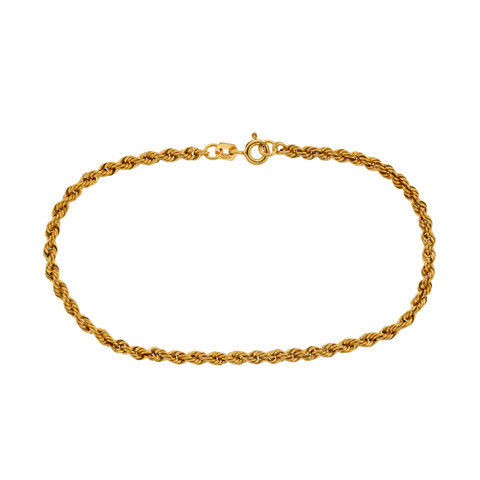 Bracelet corde légère 2,7 millimètres 19 centimètres