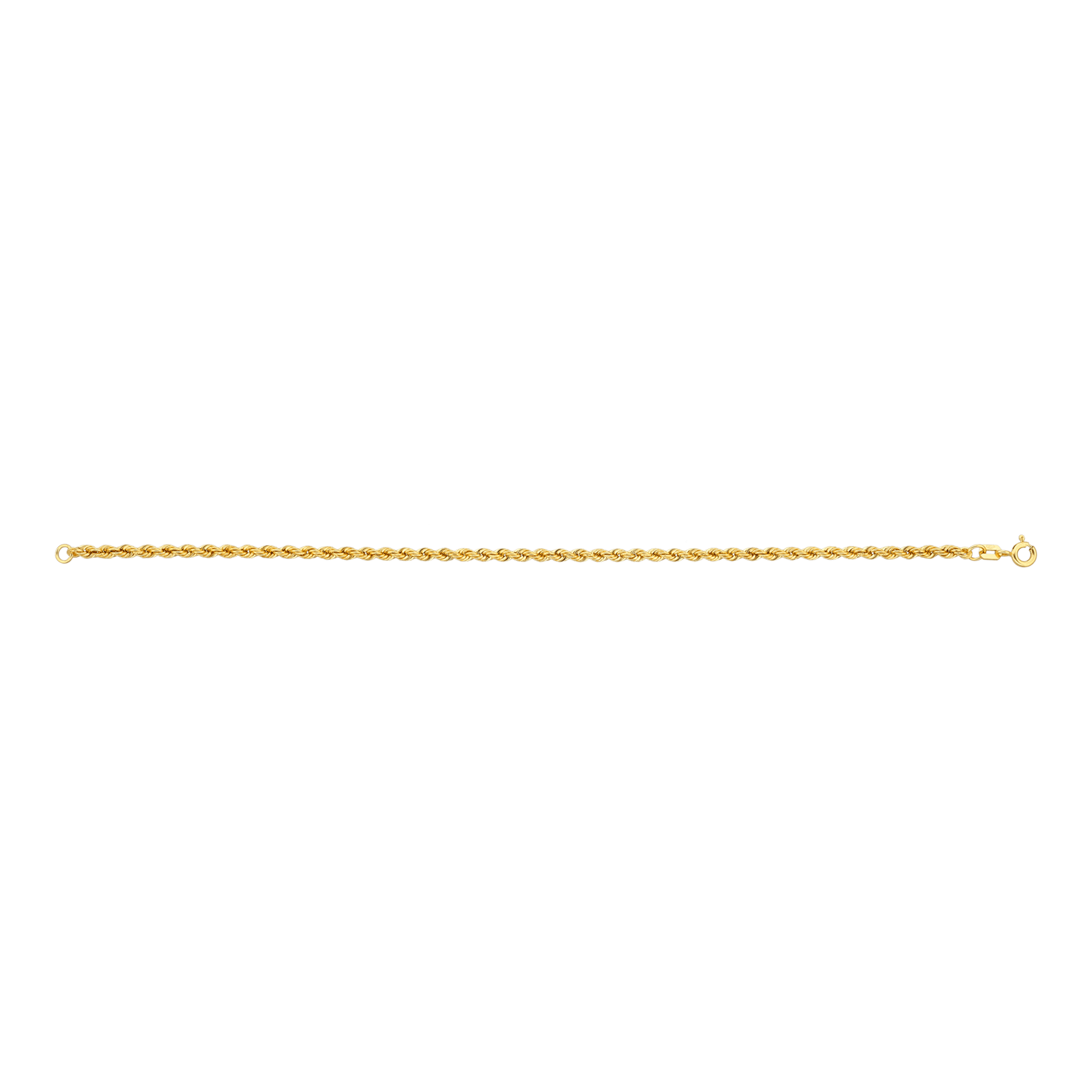 Bracelet corde légère 2,7 millimètres 19 centimètres