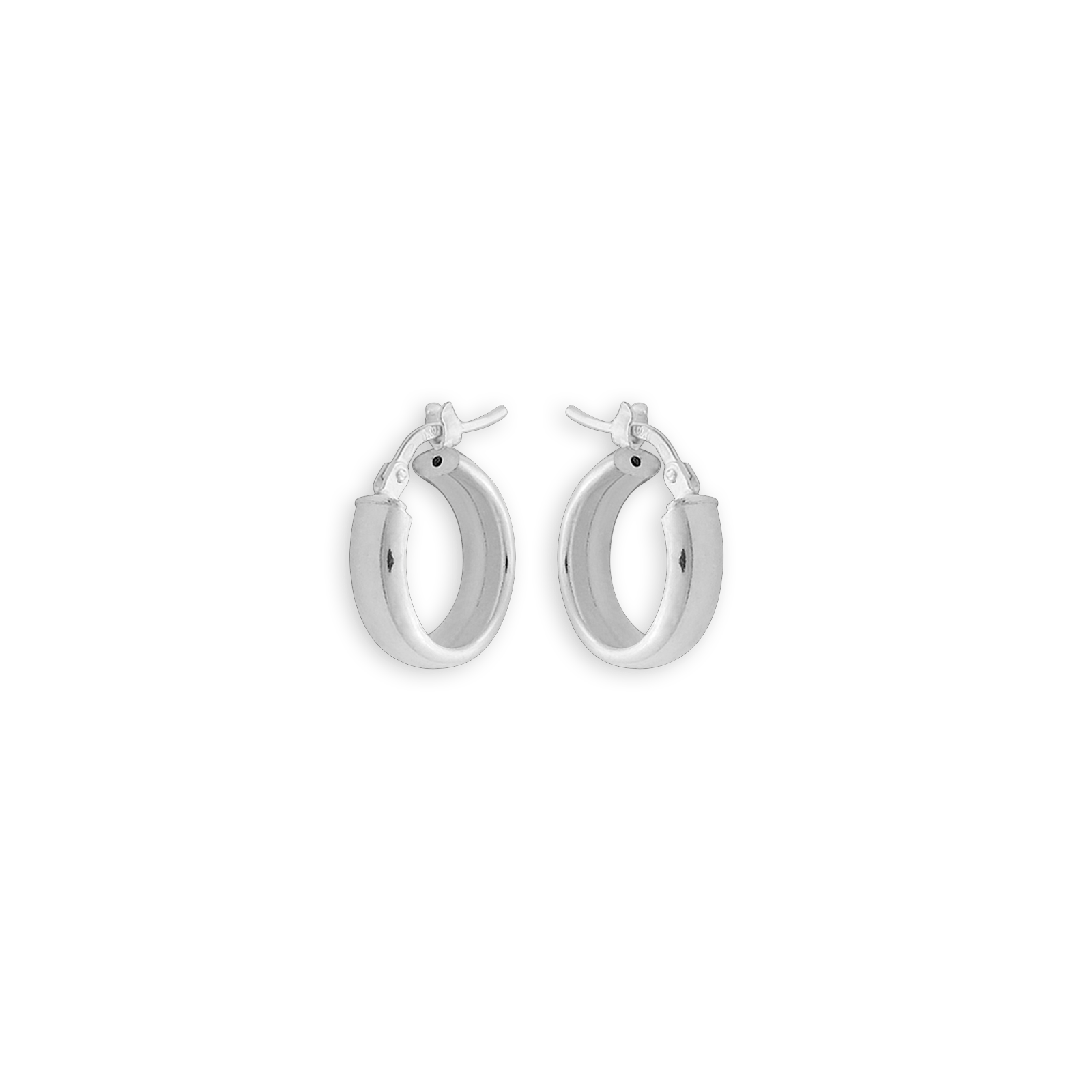 créoles argent 925/1000e 14mm